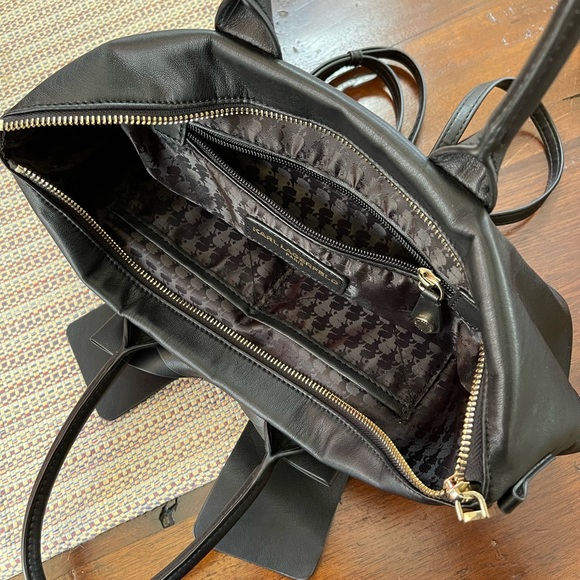 Karl Lagerfeld Bags Authentic Karl Lagerfeld Paris Black Vegan